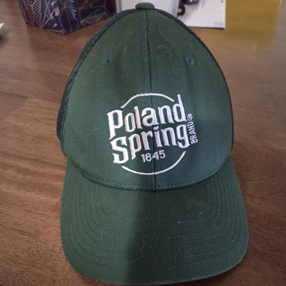 Poland Spring Green Trucker Cap